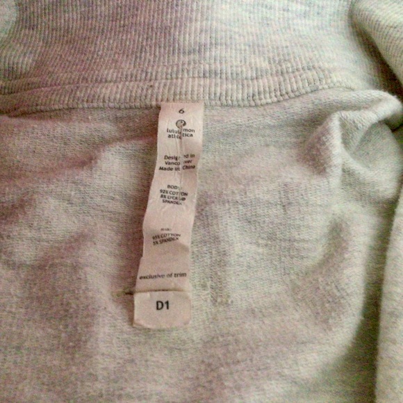 Lululemon - RARE “Full Metal” Jacket with Pinstripe pattern in size 6 - Picture 6 of 6
